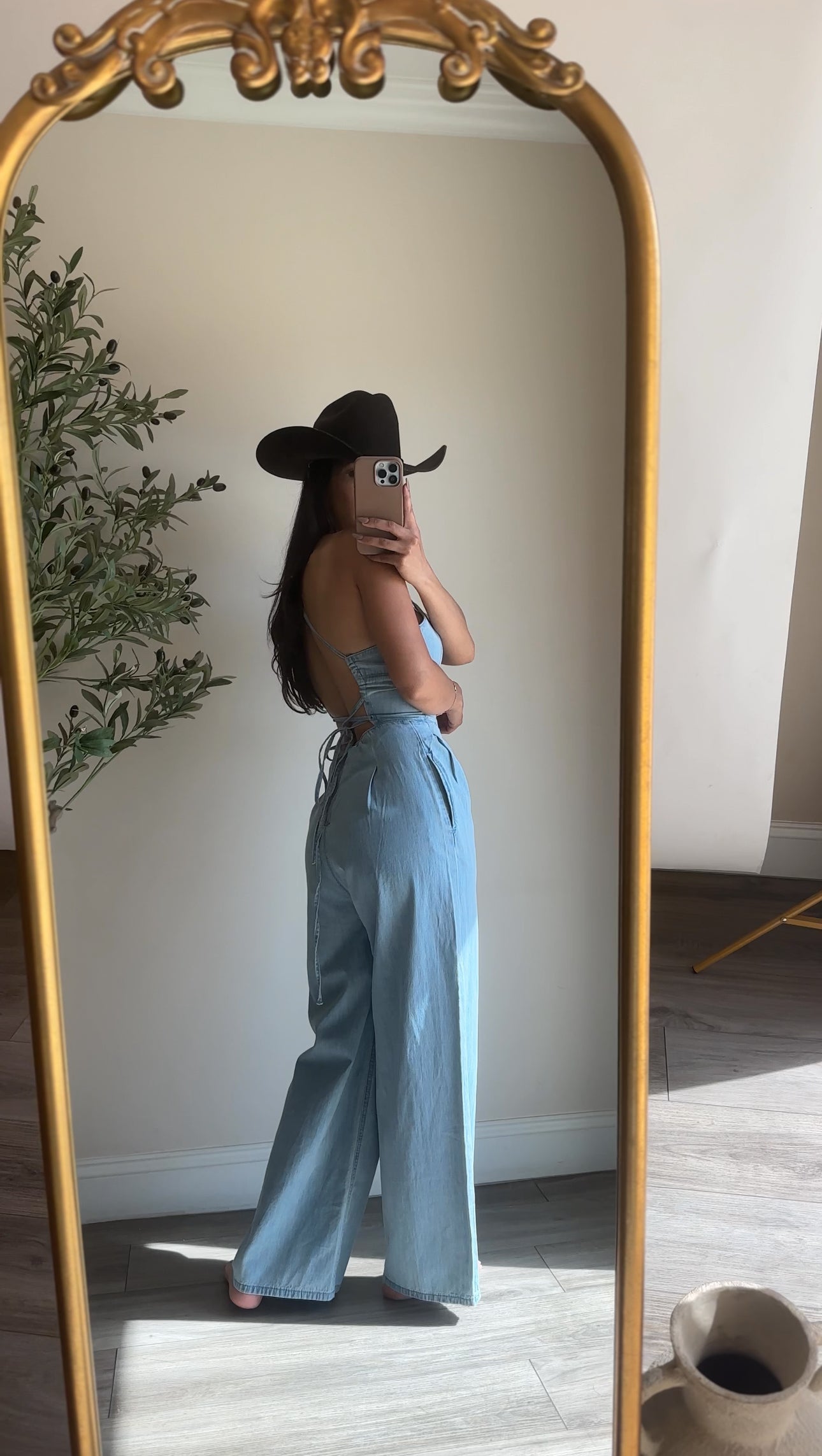 Austin Denim Jumpsuit